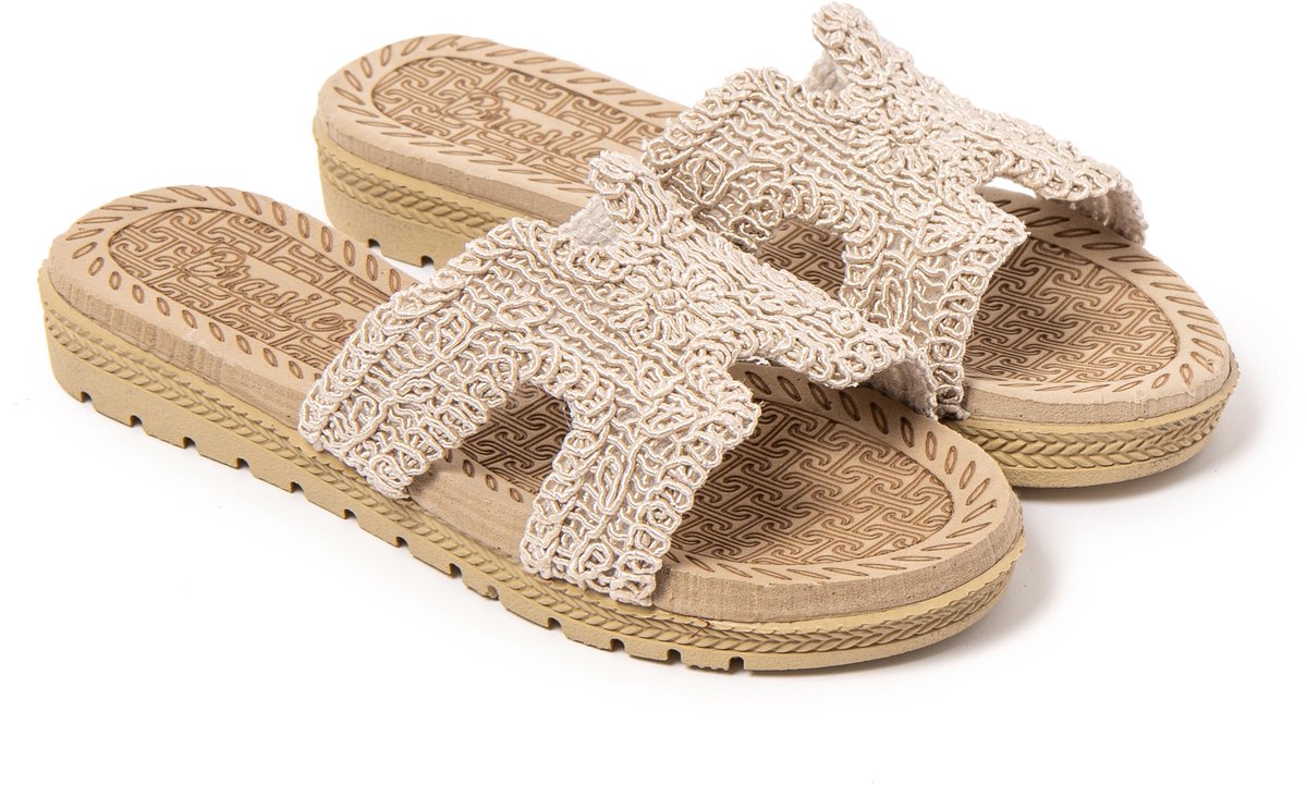 BRASILERAS Sandalen damen-beige -40