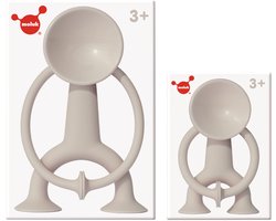MOLUK Oogi Actiefiguur - Beige - H12Cm - Met Zuignappen Voor Elk Glad Oppervlak - 3 Jaar