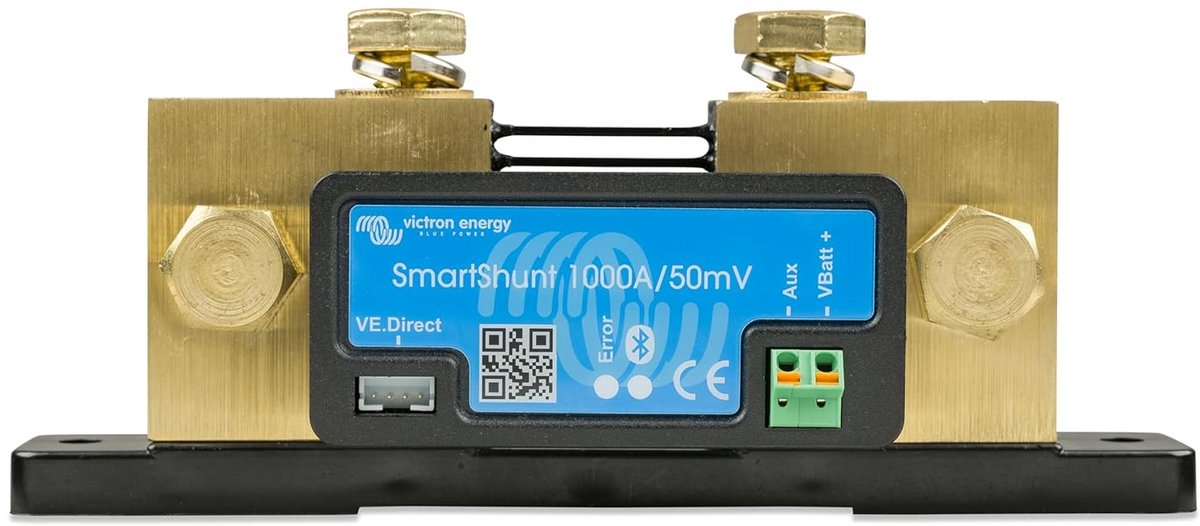 Slimme Batterijmonitor met Bluetooth voor Hoge Capaciteit