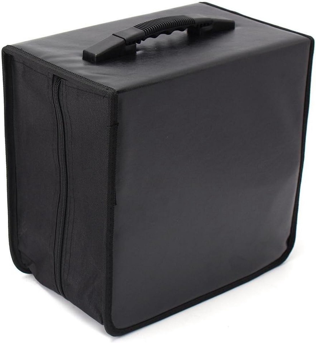 Opbergtas voor 520 CD's en DVD's met Rits Organizer Zwart
