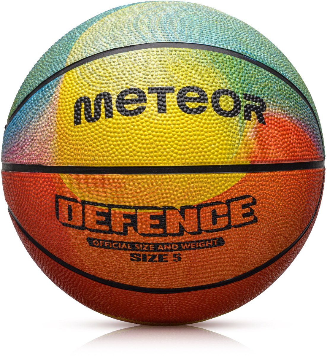 Meteor - Basketbal Defence - Maat 5 - Antislip - Rubber - Voor binnen en buiten