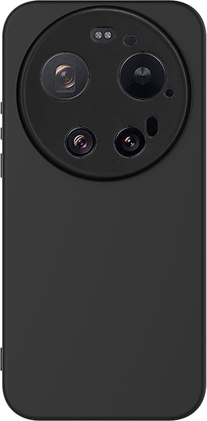 Just in case Soft Design Xiaomi 17 Ultra Back Cover Zwart
