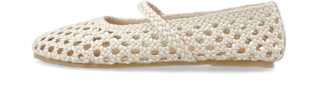 Bianco Mary Jane schoenen BIASTELLA