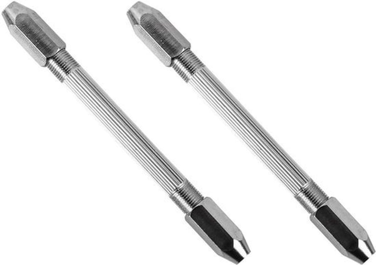 KARZO - Mini precisie punttang set voor horlogereparatie - 2 stuks - Klembereik 0,5-3,2 mm