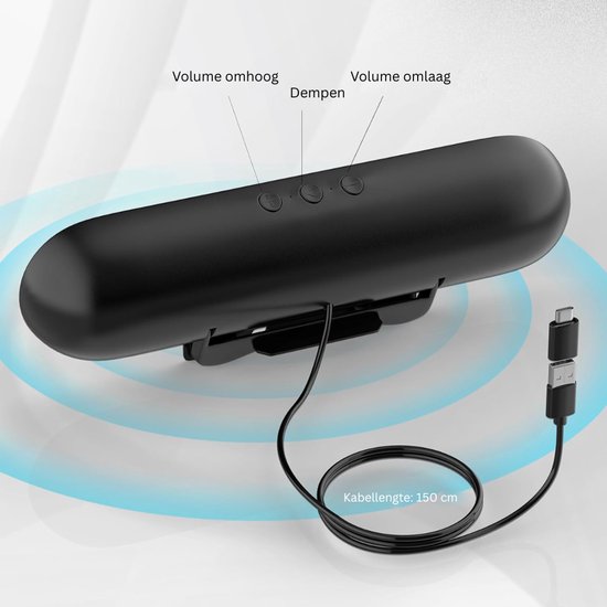 Mini Soundbar - PC Speakers - Voor TV - Bluethooth Mini Soundbar - PC Speakers - Voor TV - Bluethooth van Sky Sound. — afbeelding 2