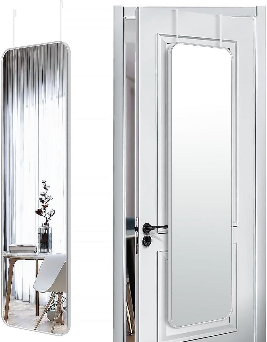 Grote Rechthoekige Spiegel Volledige Lengte 120x35 cm - Wandspiegel voor Slaapkamer, Gang of Badkamer