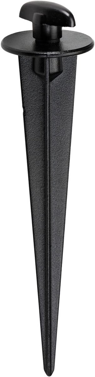 Buiten Spot Verlichting Grondpin - Zwarte Montageaccessoire voor Tuinverlichting