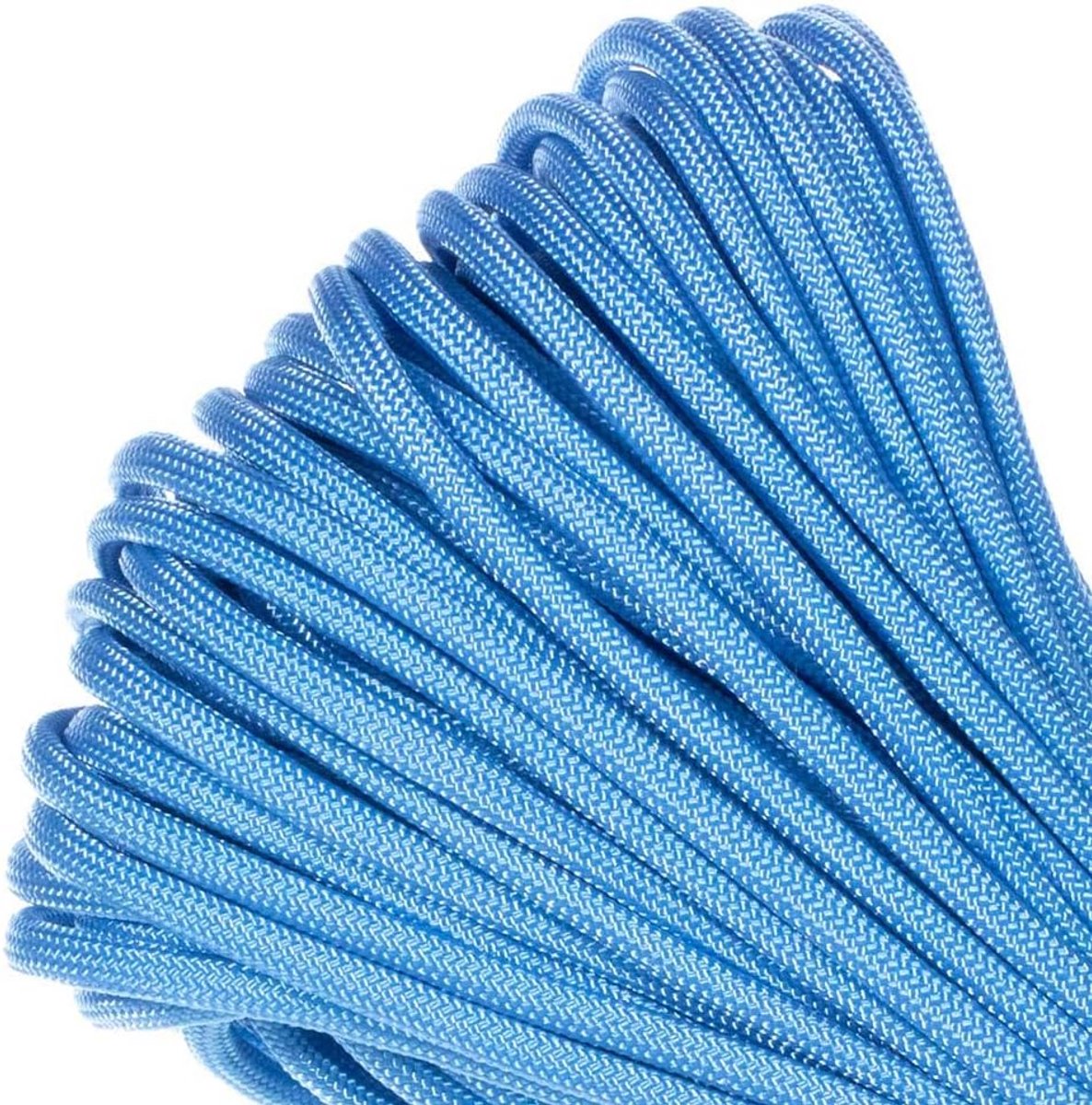 Sterk Paracord 550 Type III Nylon Touw - 30 Meter Lichtblauw