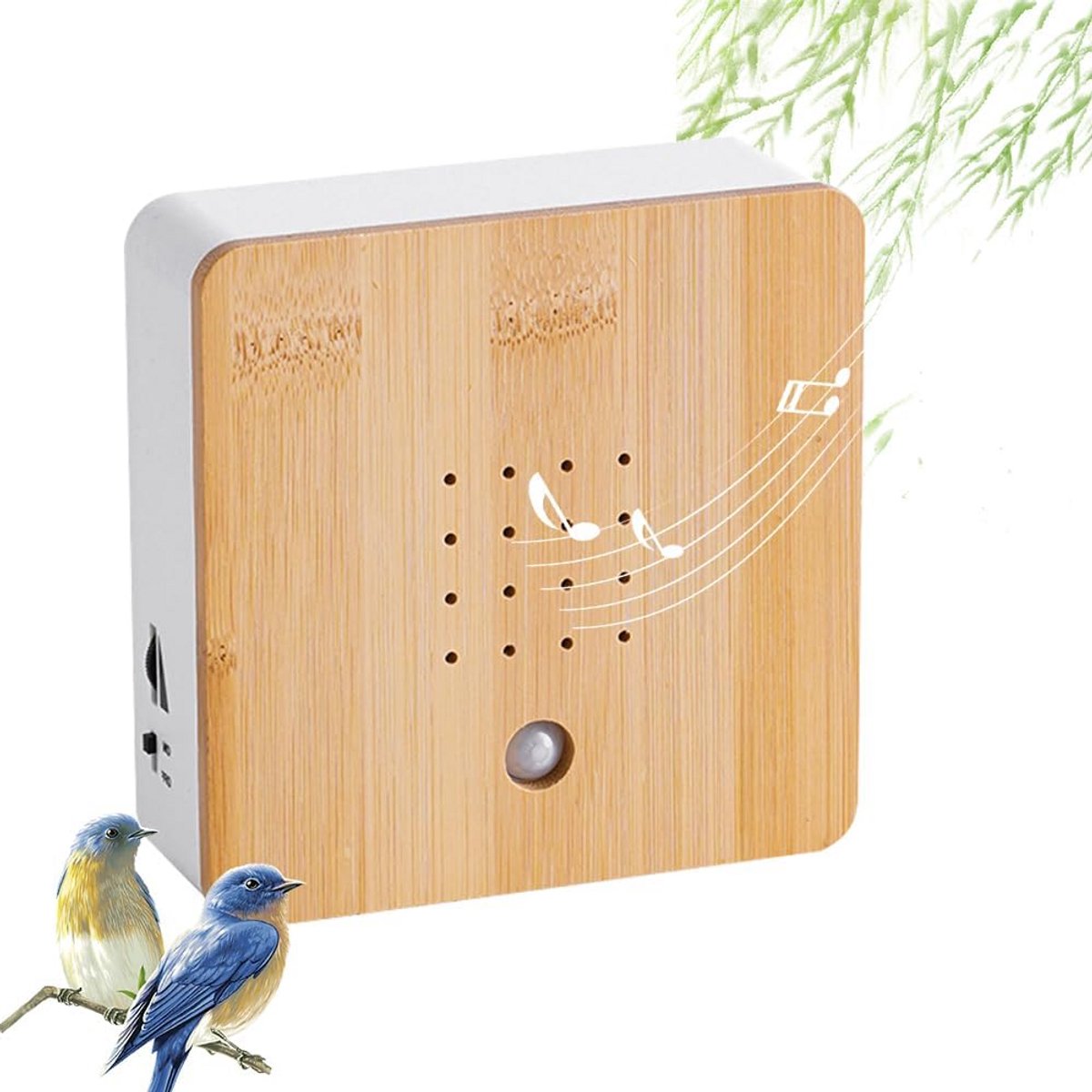 Vogelgeluiden Bewegingsmelder | Muziekdoos met Dierengeluiden en Sensor