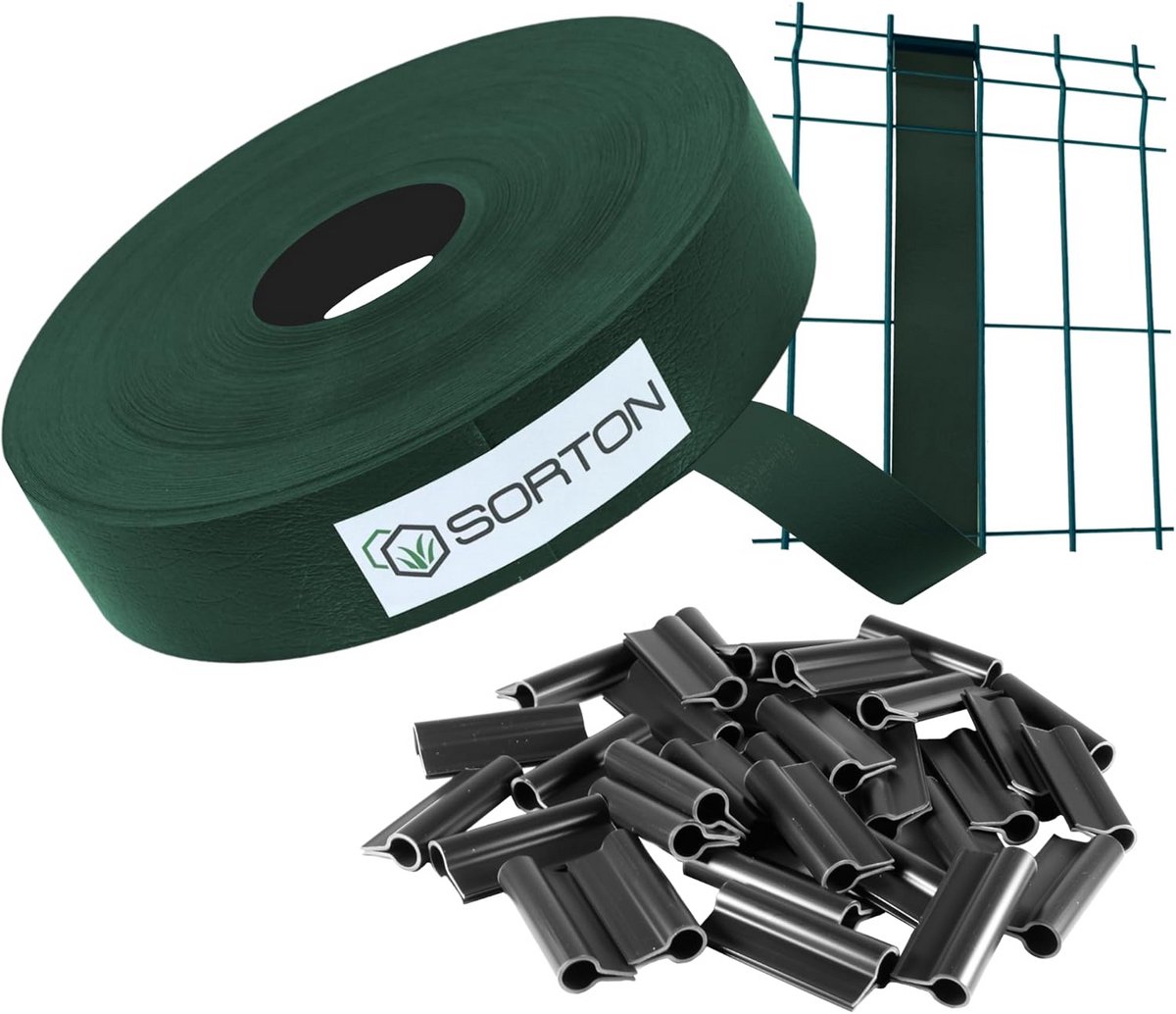 Universeel PVC Privacyscherm Rol voor Hekwerk en Balkon - 46 mm x 70 m Inkijkbescherming