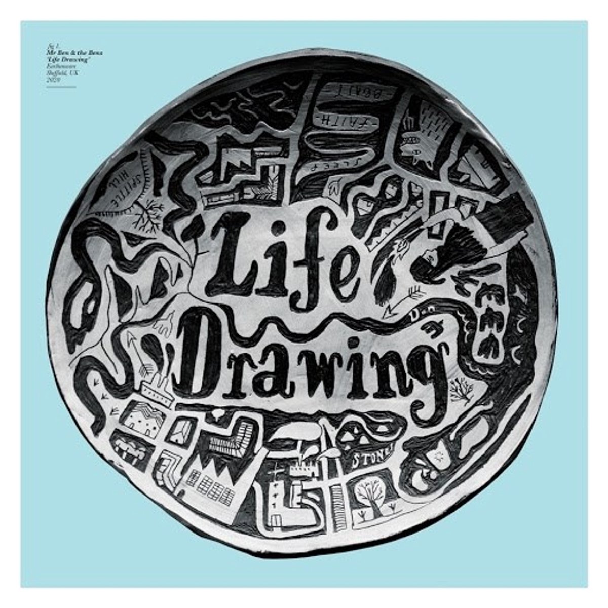 Mr Ben & The Bens - Life Drawing (LP) (Limited Edition) (Coloured Vinyl)
