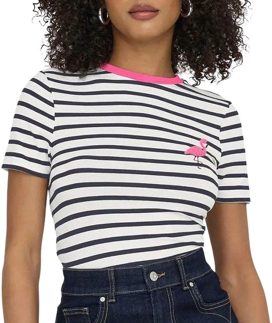 ONLY - ONLHEART LIFE S/S TEE JRS NOOS - Dames - T-shirts