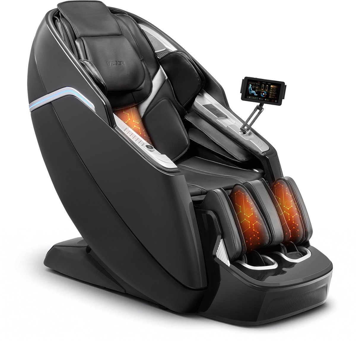 VEVOR Massagestoel Full Body Massagestoel met Sl Rail 3d/4d Massage