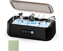 Azorix Ultrasoon Reiniger 650ml – Brillenreiniger – Sieraden Reiniger – Brillenbad – Ultrasoon Reinigingsapparaat – Inclusief Doekje