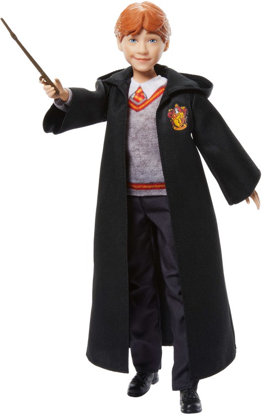 Harry Potter modepop Ron Weasley - Speelgoed pop met toverstaf. — afbeelding 3