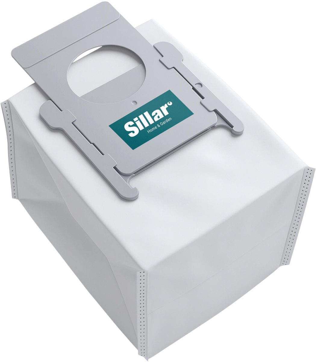 Sillar 3x Stofzuigerzakken voor iRobot Roomba Clean Base -Synthetische – Geschikt voor I/J/S Serie – Vervangt 70624