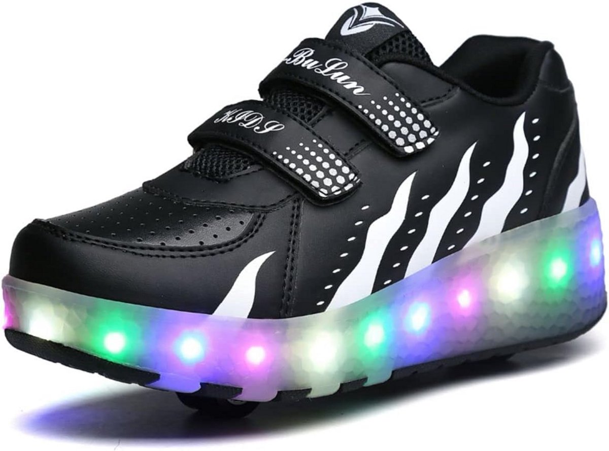 Kinderschoenen met wielen en lichtgevende LED's - 2-in-1 Skateschoenen
