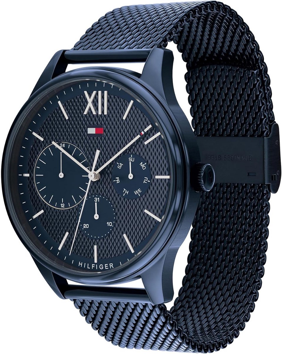 Stijlvol Herenhorloge met Analoge Wijzerplaat en RVS Band