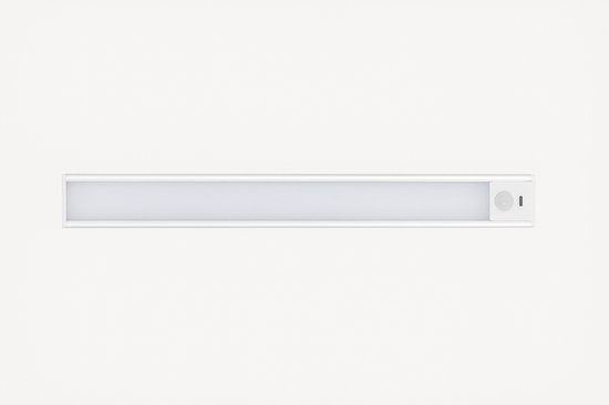 Éclairage d'armoire LED's Light avec capteur 40 cm - Rechargeable et sans fil - Capteur de mouvement et d'oscillation - Blanc