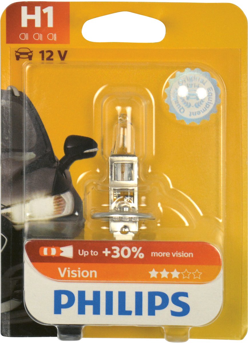 Philips Autolamp 12V - 55W - H1 Premium - Hoge Kleurweergave - Lange Levensduur – foto 5
