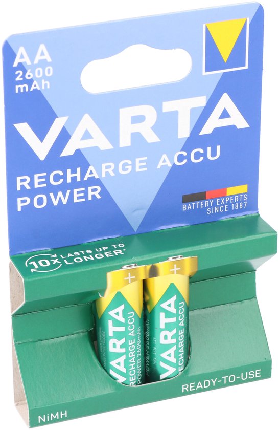 Varta Power Ready2Use Mignon NiMH-batterij AA 2300 mAh 2-pack