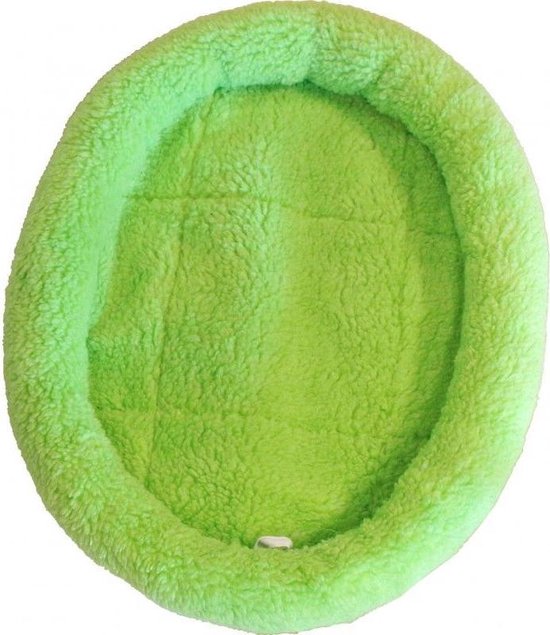 Mand schapenwol groen