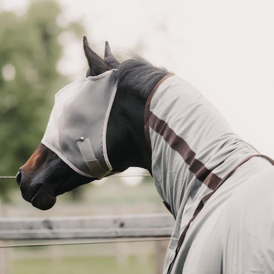 Kentucky Vliegenmasker Classic Zonder Oren Lichtbruin - paard van Kentucky — afbeelding 5