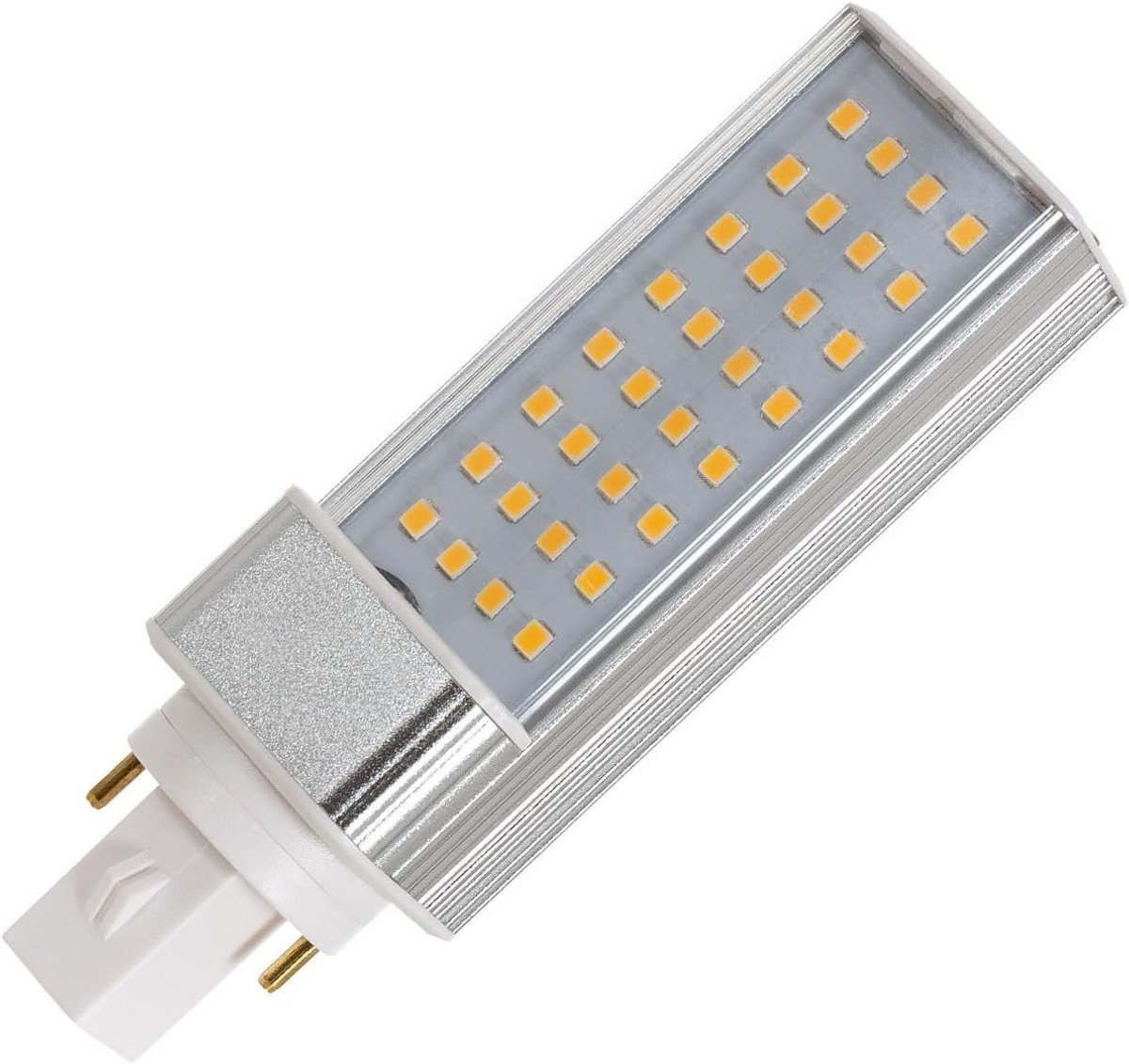 Energiezuinige LED Plafondlamp G24 Basis 7W Warm Wit Licht