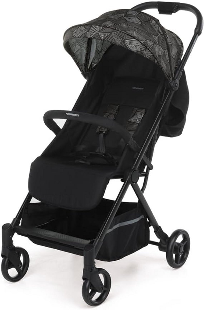 Compacte kinderwagen met 1-handsluiting en verstelbare rugleuning voor kinderen tot 15 kg