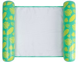 Swim Essentials - waterhangmat - 117 cm - Groen - Plantenprint - suntanner