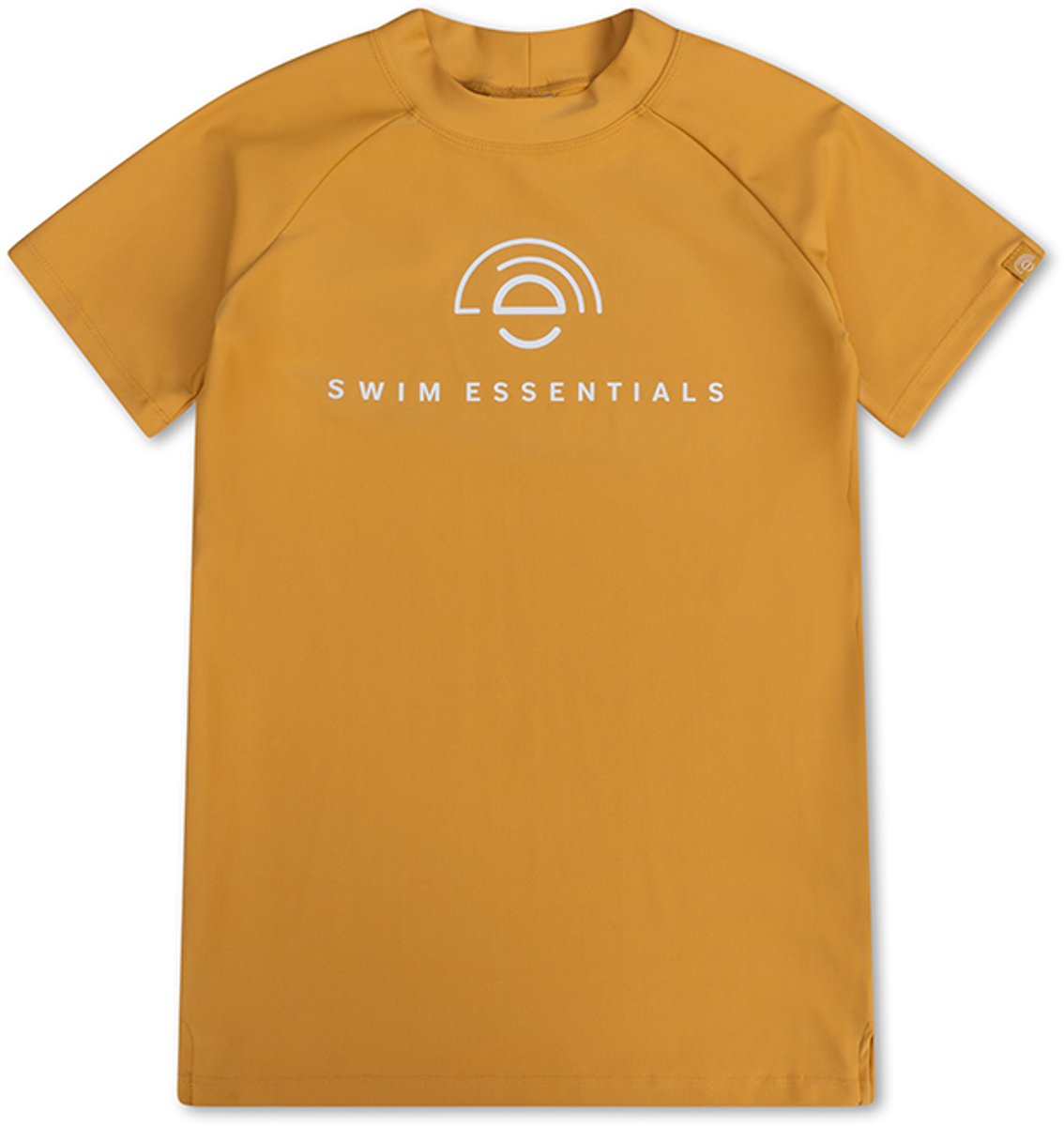 Swim Essentials - Zwemshirt met Korte Mouwen 6-12 maanden - 74/80 - Geel - Effen - Zwemshirt Baby