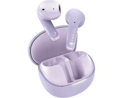 Fresh ’n Rebel Twins Core 2 – Draadloze oordopjes – Bluetooth oortjes met 40 uur speeltijd – Met Microfoon en App – Dreamy Lilac