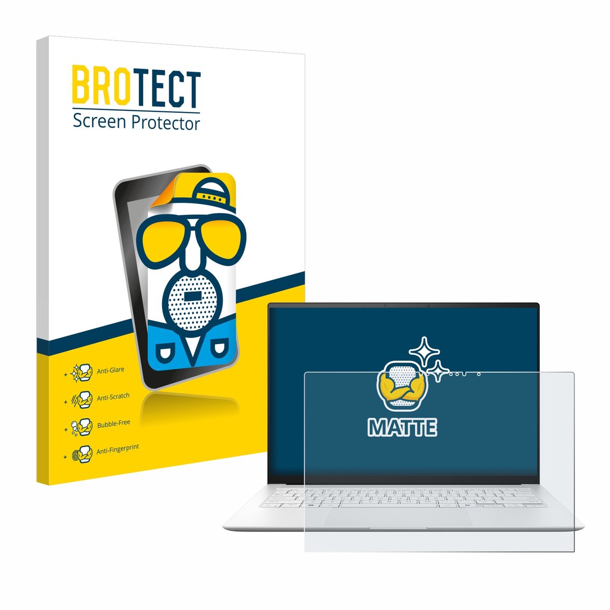 BROTECT - Screenprotector voor ASUS ZenBook S 14 UX5406 - Folie Beschermfolie matte