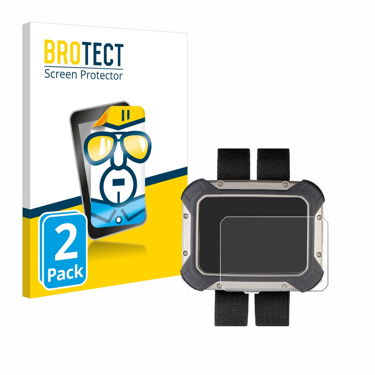 BROTECT - Screenprotector voor Apeks DSX - Folie Beschermfolie transparant 2 Stuks