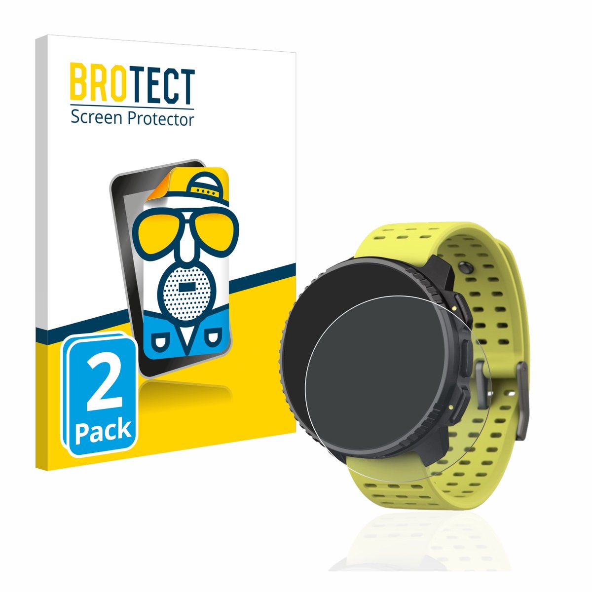 BROTECT - Screenprotector voor Suunto Vertical - Folie Beschermfolie matte 2 Stuks