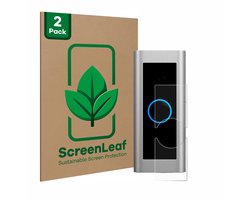 ScreenLeaf - Screenprotector voor Ring Video Doorbell Pro 2 - Duurzame schermbescherming Folie Beschermfolie transparant 2 Stuks