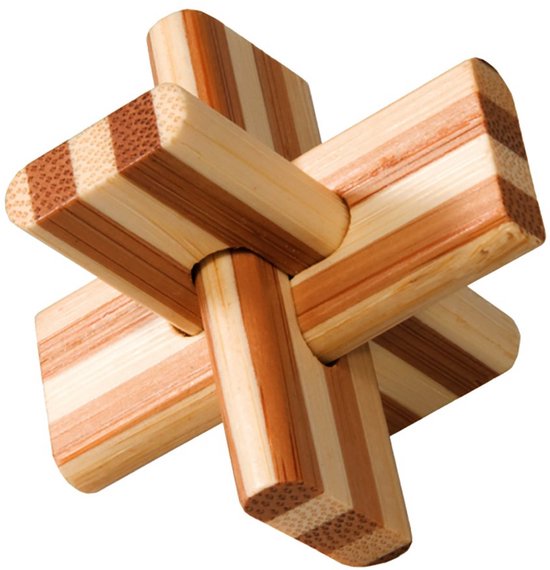 3D Houten Puzzel Kubus Moeilijke Hersenbreker Educatief Speelgoed Bol