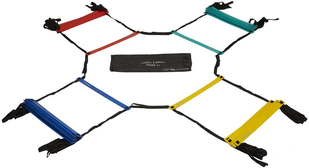 Fitness Behendigheidsladder - Ronde sporten - Quad - Fitness Loopladder