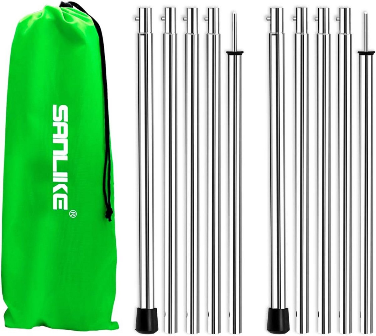 Telescopische Luifelstokken voor Camping en Backpacken - Verstelbaar Zeilstokken