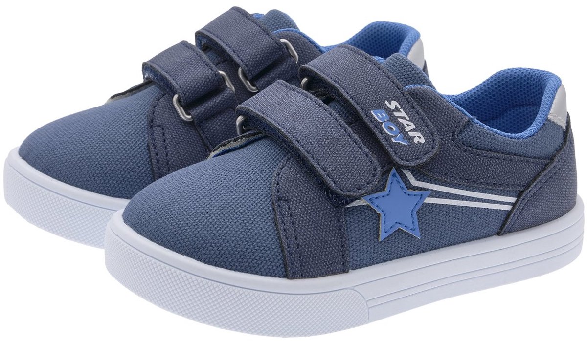 Chicco - Baby Jongen - Kindersneakers met Dubbele Klittenband - Maat 24