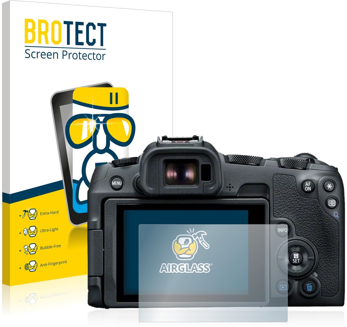 Screenprotector voor Canon EOS R8 Beschermglas transparant