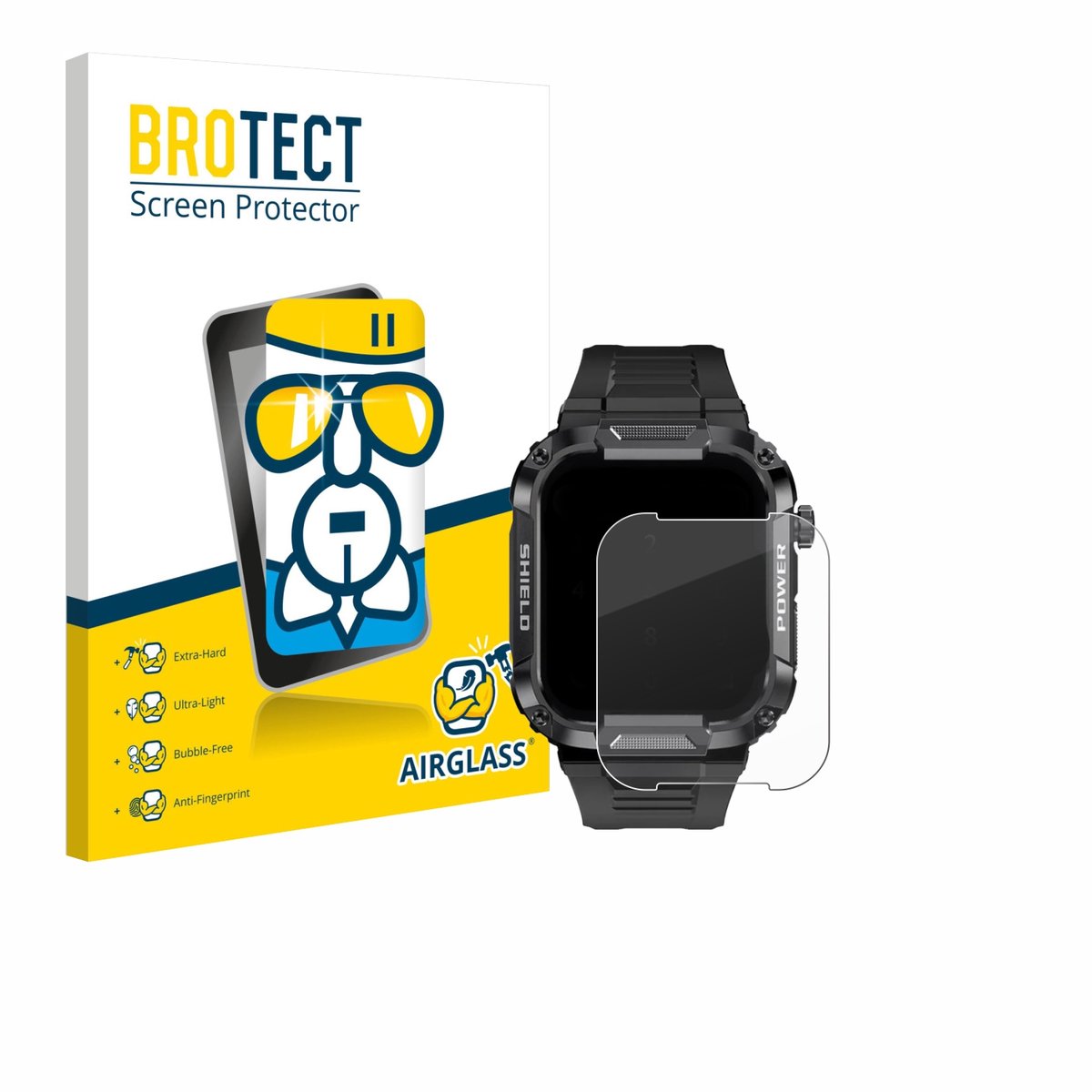 Screenprotector voor Gard Pro Ultra Beschermglas transparant