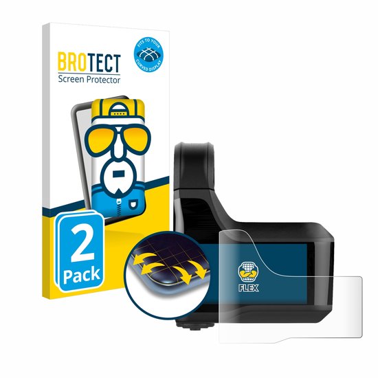 BROTECT - Screenprotector voor Shimano Steps SC-EM800 - Folie Beschermfolie...