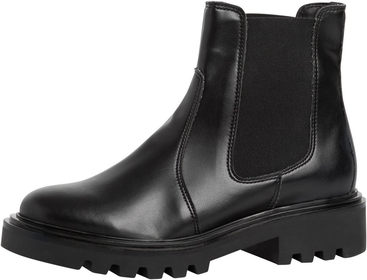 Dames Chelsea Boot met Elastische Inzetstukken