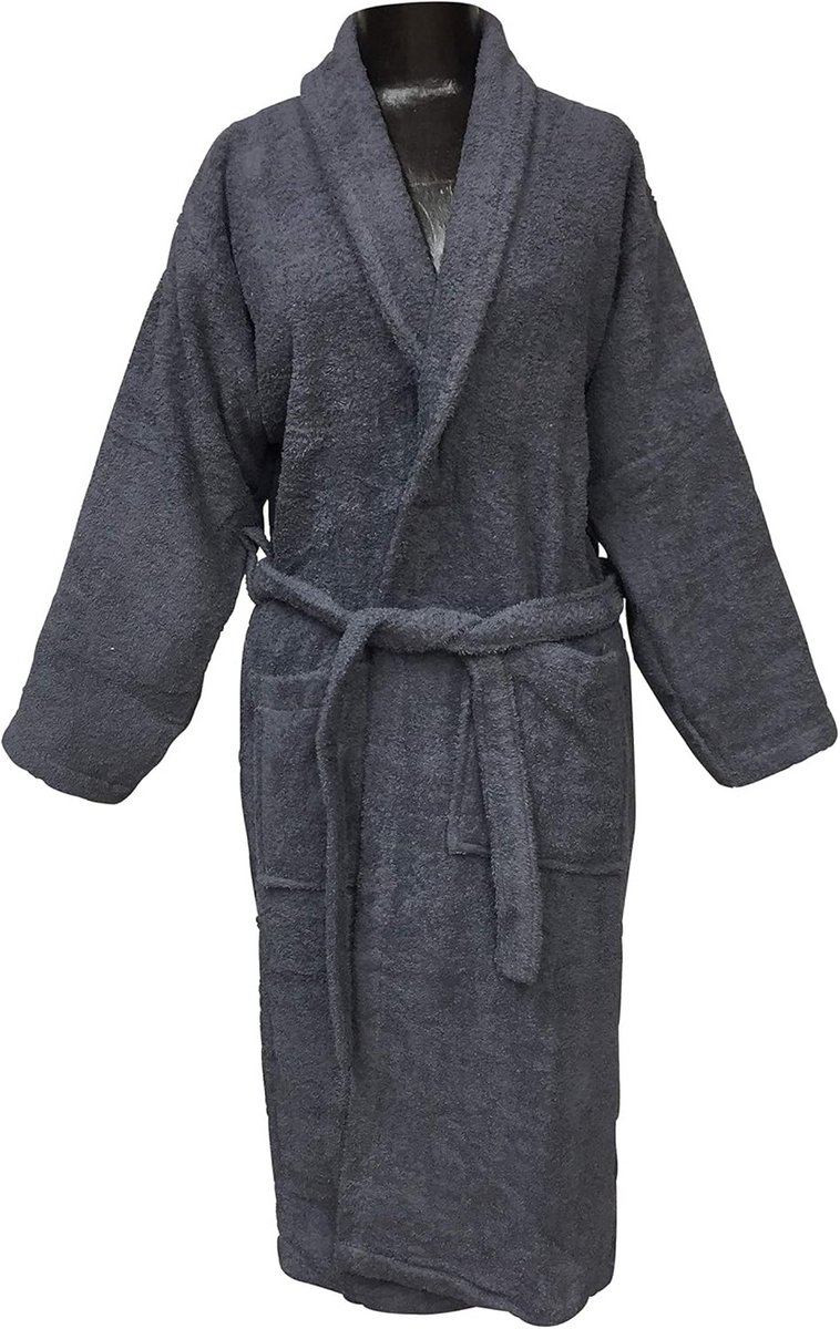 Unisex Badjas met Sjaalkraag van 100% Katoen | Zeer Absorberend