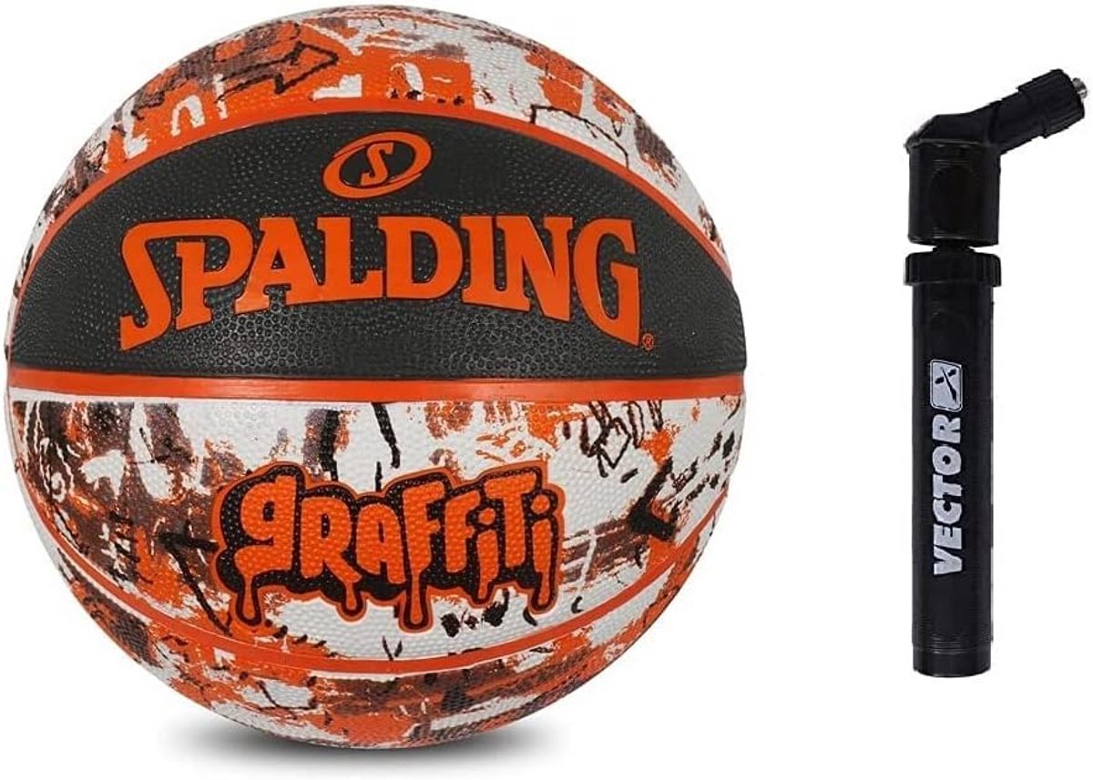 Basketball Maat 7 - Rubber Buitensport Bal met Grip en Goede Kwaliteit