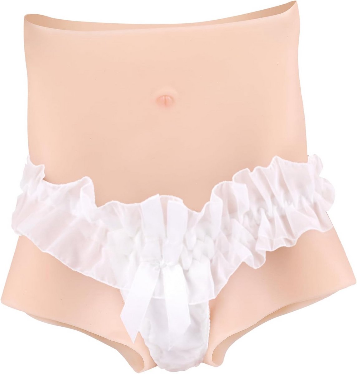Realistische Siliconen Ondergoed voor Vrouwelijke Contouren - Boxer Shorts voor Transgender, Crossdressers en Cosplay