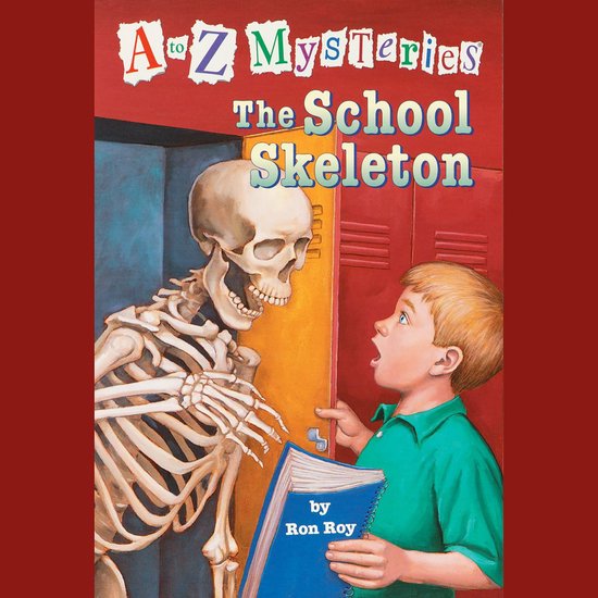 A to Z Mysteries: The School Skeleton - cover