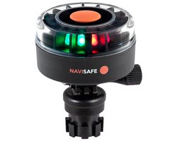 Navisafe - NS340 - NAVI LIGHT 360° Tricolour met kantelbare Navimount houder