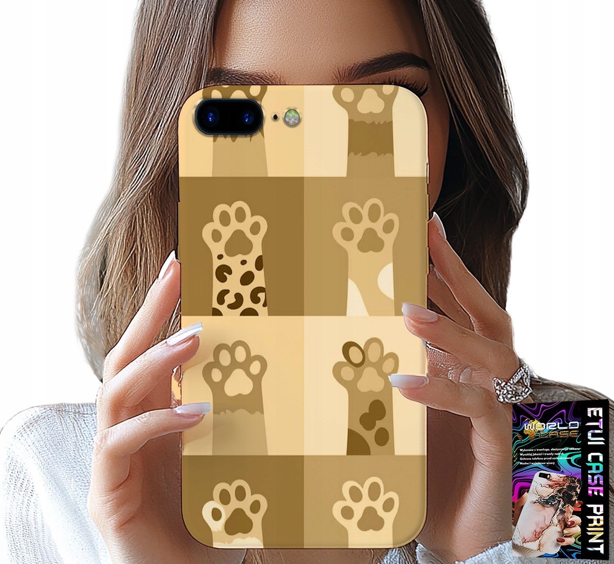 IPHONE HOESJE (7 PLUS) - HOU VAN KATTEN, KATTENPATRONEN, KATTENPOTEN